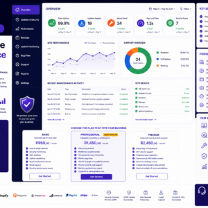 eCommerce Maintenance Plan