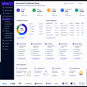 LMS Assessment & Certification Setup